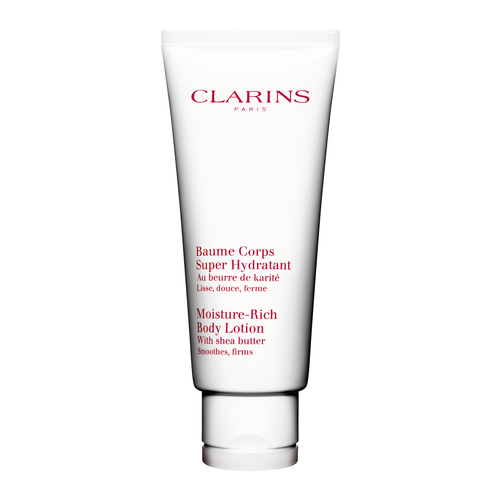 Clarins Baume Corps Super Hydratant Au Beurre de Karité, lait corps