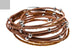 Stella Green Manchette Double Tour Cuir, bracelets, visuel 7
