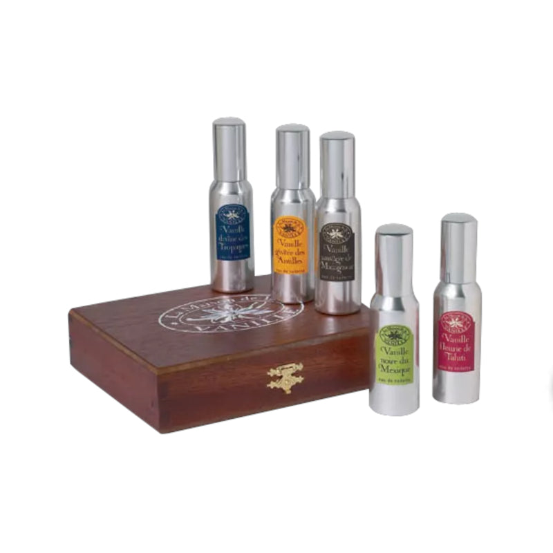 Gift Set Wood Prestige 5 Vanilles