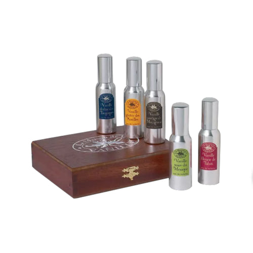 Gift Set Wood Prestige 5 Vanilles