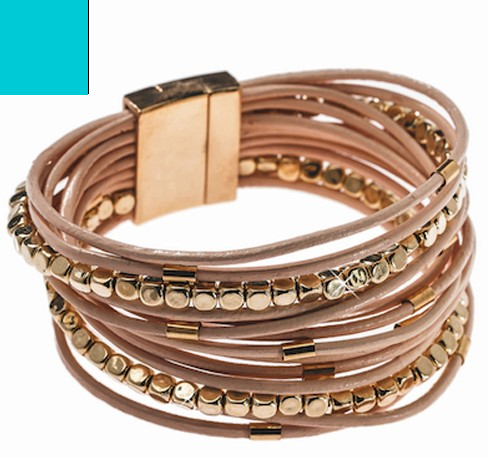 Stella Green Manchette Cuir, Armbänder