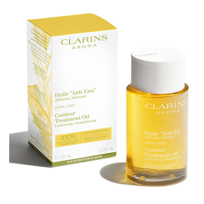 Clarins Huile "Anti-Eau" 100% Purs Extraits de Plantes, soins corps