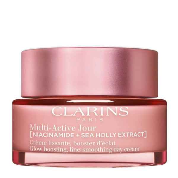 CLARINS Multi-active Jour Crème Lissante, Booster d'Éclat Toutes Peaux, Tagespflege