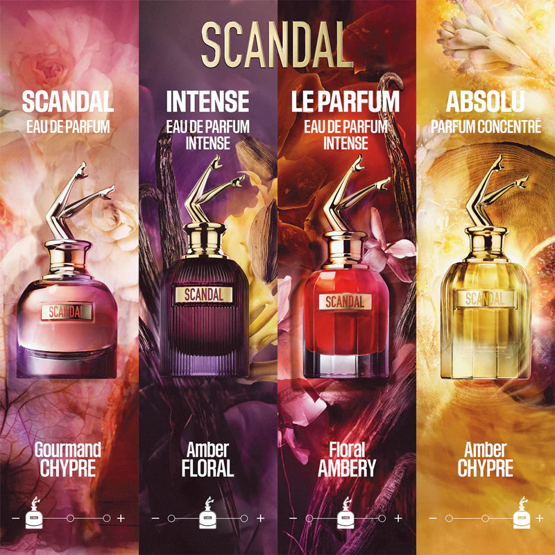 Jean Paul Gaultier Scandal Intense, parfum femme, quatrième visuel