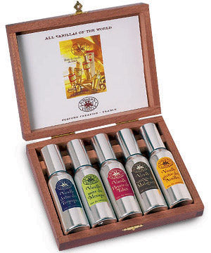 La Maison de la Vanille Coffret Bois Prestige Les 5 Vanilles, Geschenkset