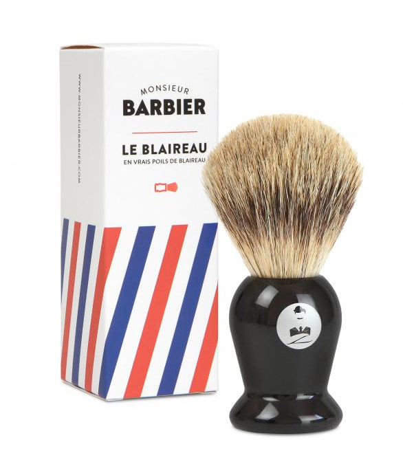 Monsieur Barbier Blaireau Végan, soins rasage