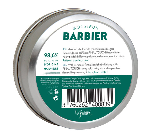 Monsieur Barbier Final Touch Cire Barbe & Cheveux, Rasurpflege, zweite Ansicht