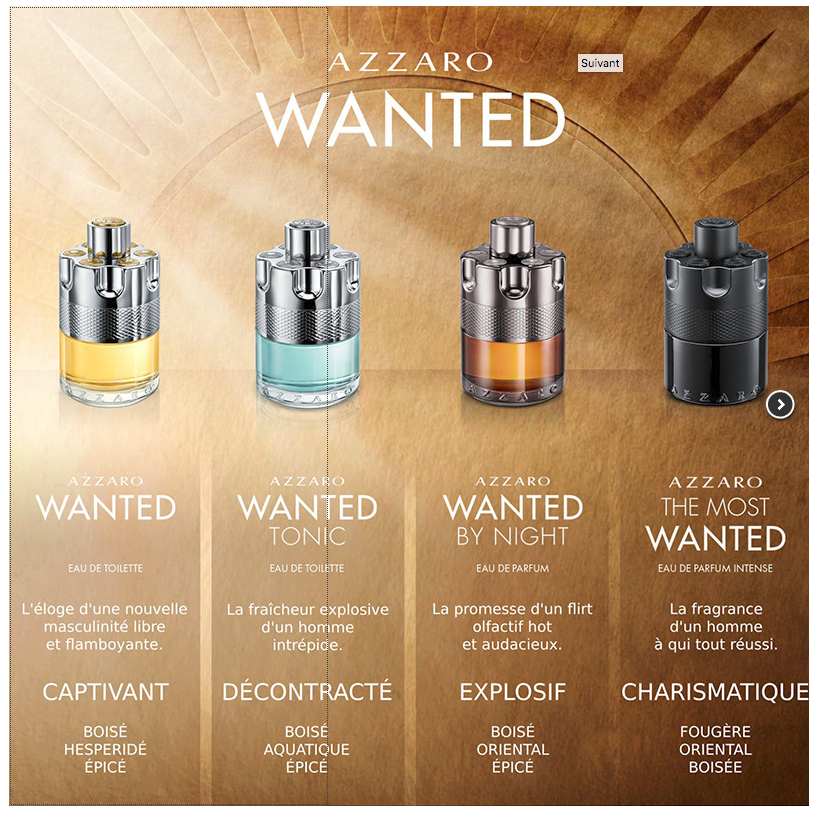 Azzaro The Most Wanted, parfum homme, troisième visuel